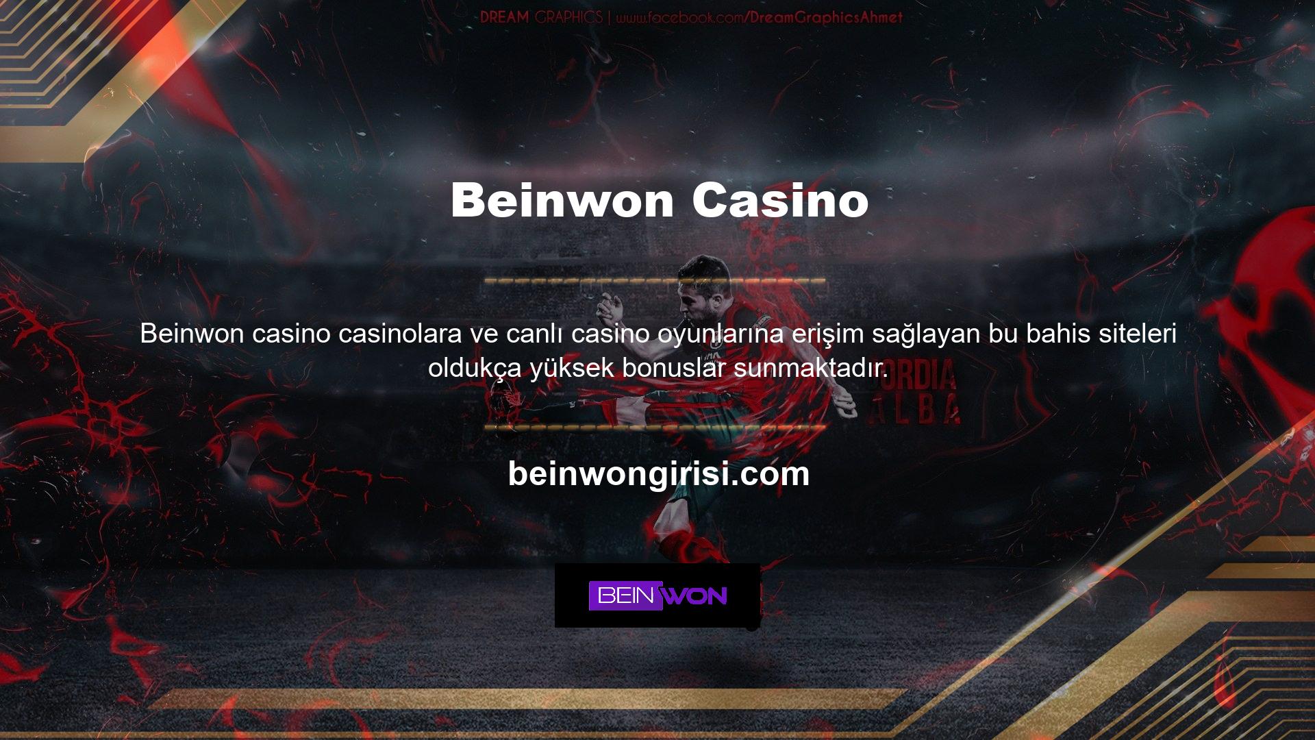 Burası ülkemizin ve dünyanın en iyi canlı bahis sitelerinden biri olan Beinwon Gaming